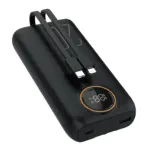 Snapron SNP-3013 20.000 mAh LCD Ekran USB-C Lightning Dahi̇li̇ Kablolu 22.5w Hızlı Şarj Powerbank - Görsel 4
