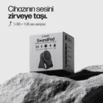 5i̇n1 Wi̇reless Inducti̇on  Bluetooth 5W 2000 Mah RGB Si̇yah Speaker - Görsel 2