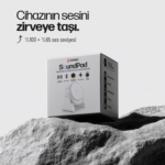 5in1 Wireless İndüksiyon Bluetooth 5W RGB Beyaz Speaker - Görsel 2