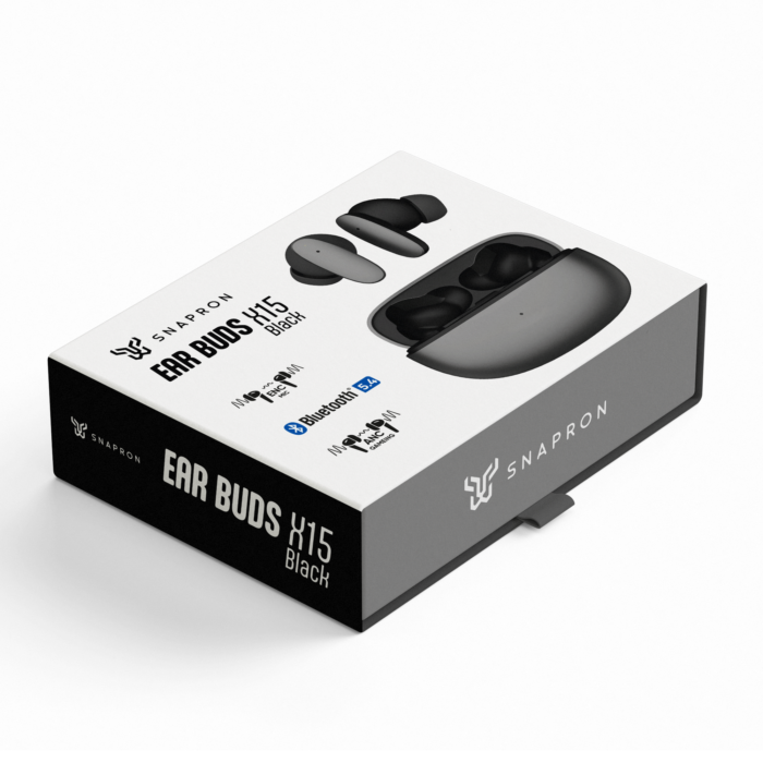 Ear Buds X15 TWS Kulaklık (Siyah) - Görsel 2