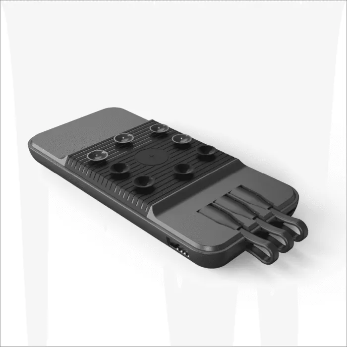 Snapron SNP-3007 10.000 Mah Vantuzlu Wi̇reless Powerbank Dahi̇li̇ Çoklu Kablo 3i̇n1 - Görsel 5