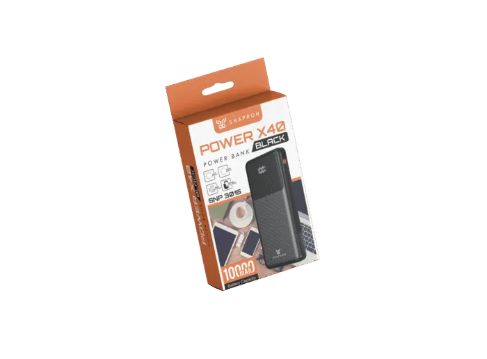 Snapron SNP-3015 Pd 22.5W Hızlı Şarj Lcd Ekran  PowerBank - Görsel 2