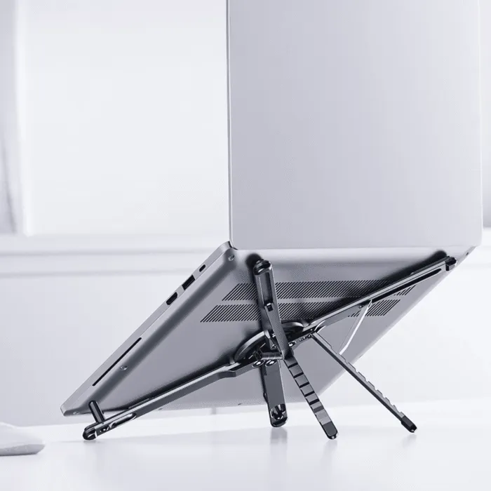 Magstone 360° Dönebilen Ayarlanabilir Kademeli 3in1 Magsafe Laptop Stand - Görsel 3
