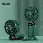 Minifan Ultra Sessiz LED Göstergeli Katlanabilir Şarjlı Mini El Fanı - Görsel 6