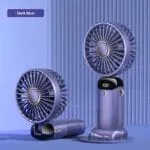 Minifan Ultra Sessiz LED Göstergeli Katlanabilir Şarjlı Mini El Fanı - Görsel 3