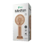 Minifan Ultra Sessiz Şarjlı Taşınabilir Stantlı Mini El Fanı - Görsel 4