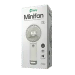 Minifan Kancalı Ultra Sessiz Taşınabilir Şarjlı Mini El Fanı - Görsel 2