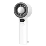 Minifan Ultra Sessiz LED Göstergeli Şarjlı Turbo Mini El Fanı - Görsel 2