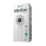 Minifan Ultra Sessiz LED Göstergeli Şarjlı Turbo Mini El Fanı - Görsel 4