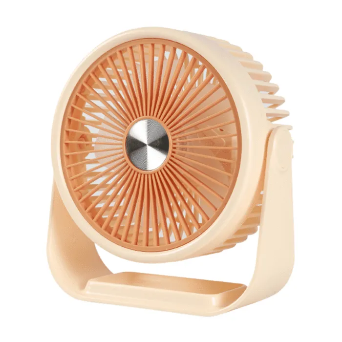 Ultra Sessiz 3 Kademeli 360° 6" Şarjlı Masa Fanı - Görsel 3