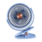 Ultra Sessiz Kancalı 360° 6" Şarjlı Fan