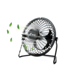 Metal 360° 4" Mini Masaüstü Fan