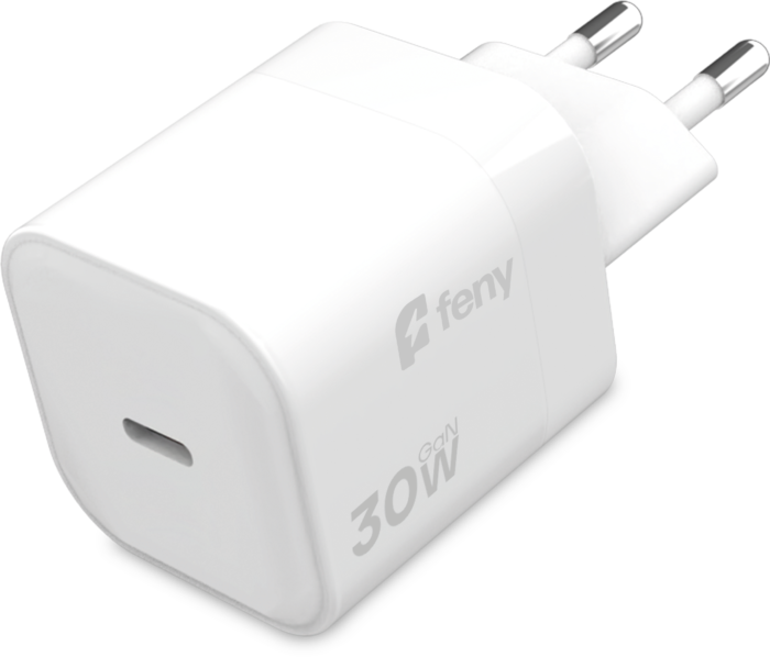 FENY 30W GaN PD Hızlı Şarj Adaptörü USB-C Duvar Şarj Cihazı - Görsel 2
