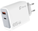 FENY 65W PD Hızlı Şarj Adaptörü USB-C + USB-A Notebook, MacBook, Tablet ve Telefon Şarj Cihazı - Görsel 2