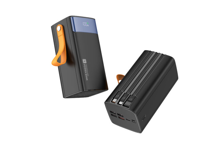Snapron SNP-3050 22.5W PD USB-A USB-C Lighting Dahili Kablolu QC3.0 50000mAh Powerbank - Görsel 6