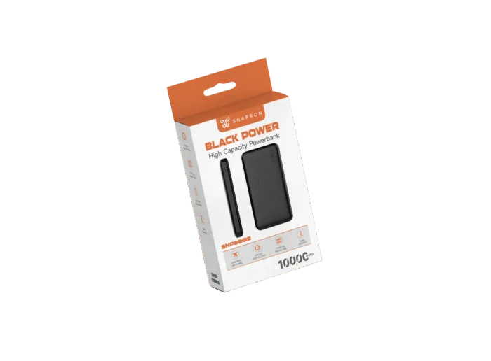 Snapron SNP-3008 10000mAh Siyah Powerbank - Görsel 4