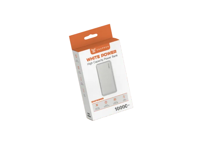 Snapron SNP-3009 10000mAh Beyaz Powerbank - Görsel 3