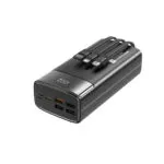 Snapron SNP-3035 22.5W PD USB-A USB-C Lighting Dahili Kablolu 30000mAh Powerbank