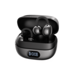 Feny FN-TWS50 OWS Bluetooth 6.0 Di̇ji̇tal Göstergeli̇ Kli̇ps Model 50+400mAh Si̇yah Kulaklık - Görsel 2