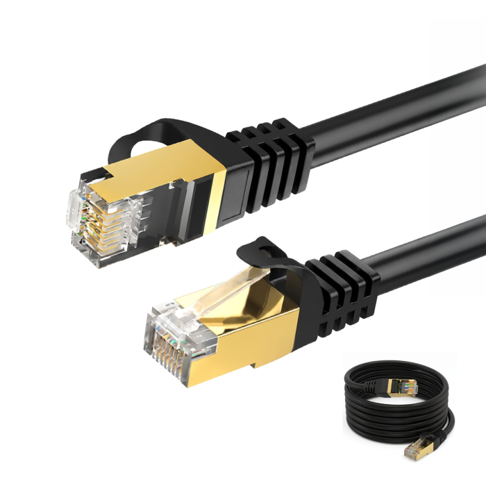 FENY FN-CAT715 CAT7 Gold Uç S/STP 10Gbps 600MHz Patch Kablo 15M - Görsel 2
