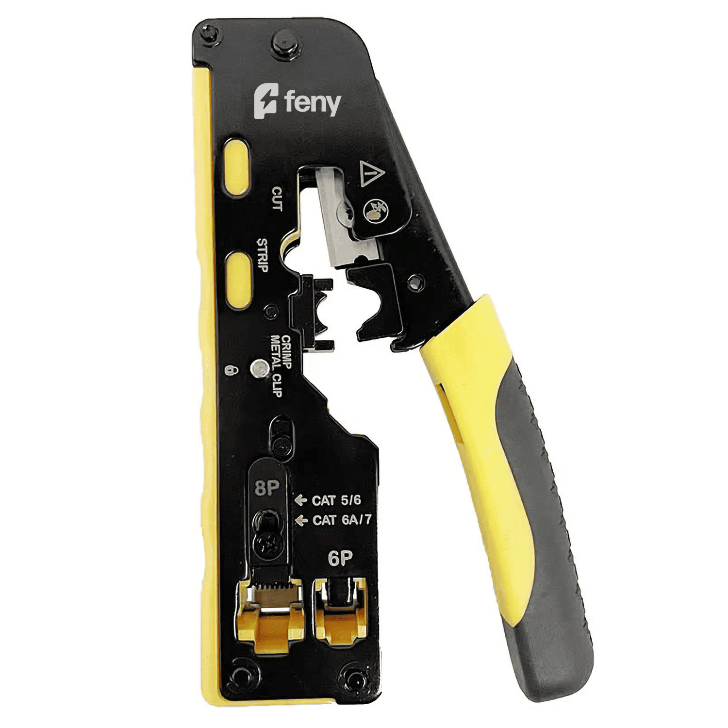 pen2 FENY FN-PEN16 Yeni Nesil RJ11/RJ12/RJ45 CAT5E/CAT6/CAT7 Network Kablo Sıkma Ve Soyma Pensesi - Görsel 1