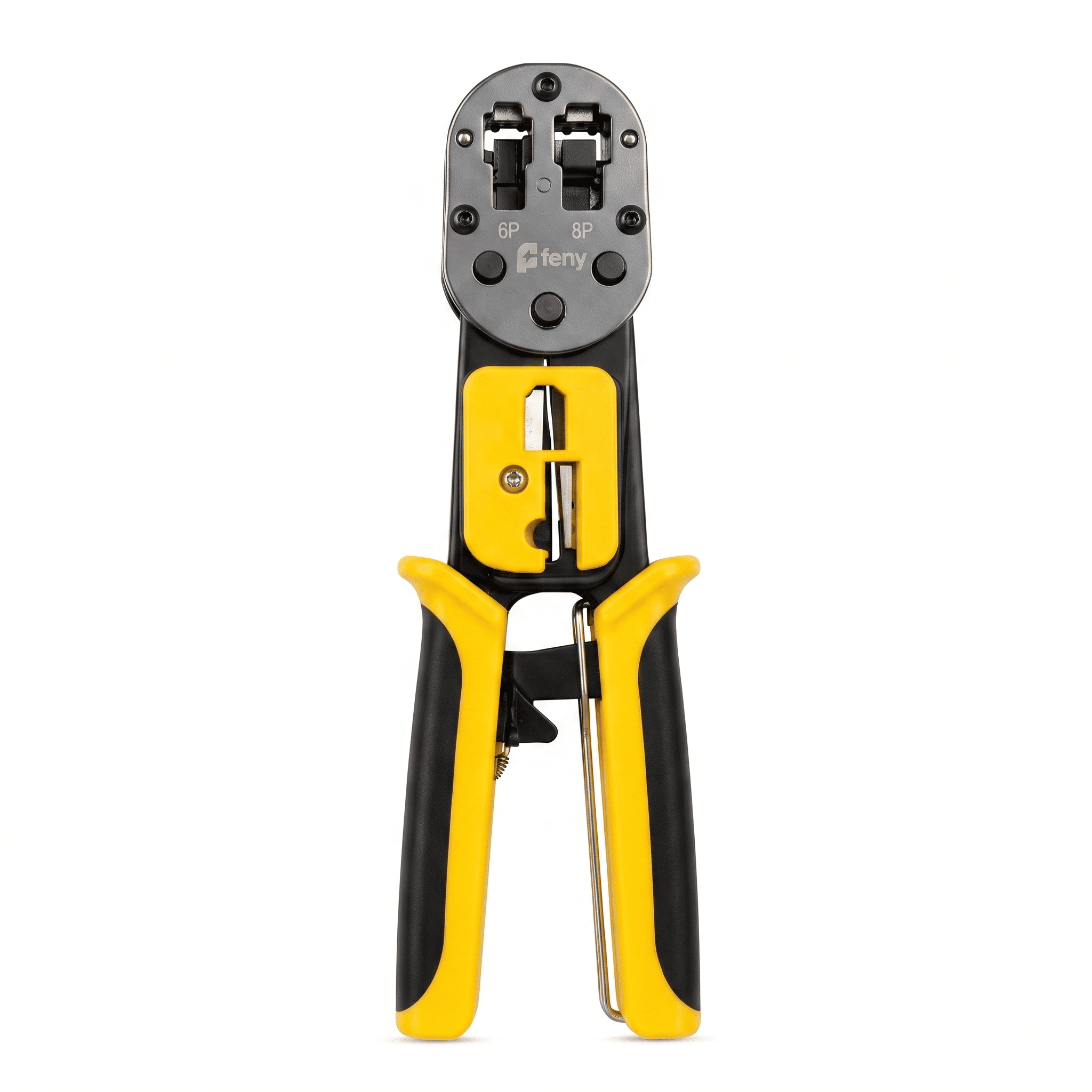 pense1 FENY FN-PEN17 Yeni Nesil RJ11/RJ12/RJ45 CAT5E/CAT6 Network Kablo Sıkma Ve Soyma Pensesi - Görsel 1