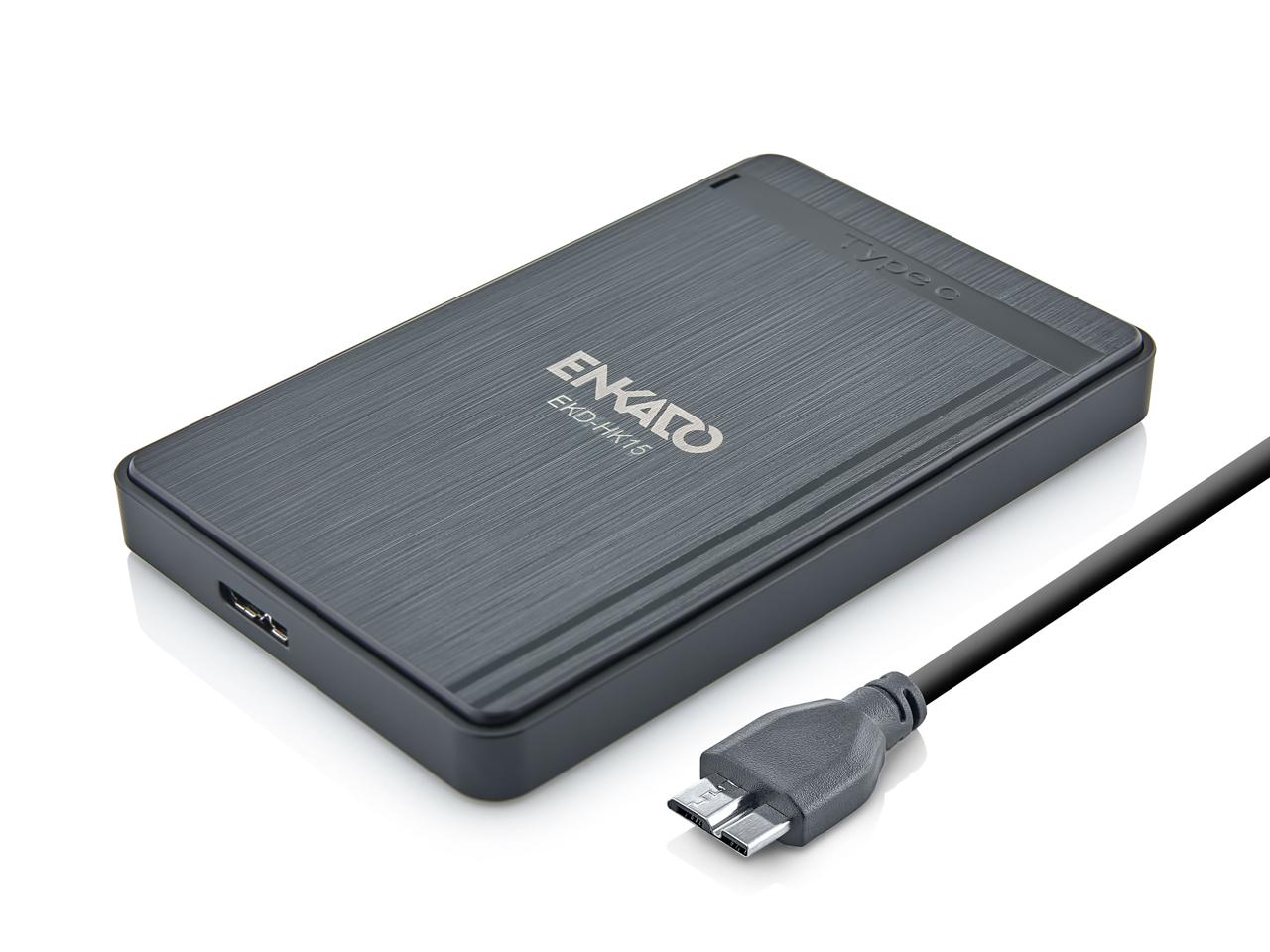 EKD-HK15 Enkado EKD-HK15 2.5" USB 3.0 SATA HDD/SSD Kutusu 5Gbps - Görsel 1