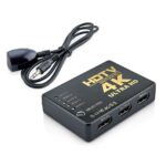 Enkado EKD-HS50 5 Port HDMI Switch 4K@30Hz 5 Giriş 1 Çıkış