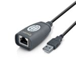 Enkado EKD-UE50 50 Metre USB Extender USB 2.0 CAT6 Ethernet 12Mbps