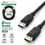 FENY FN-DP18 DP TO DP 8K 60HZ / 4K 144HZ 1.8M KABLO